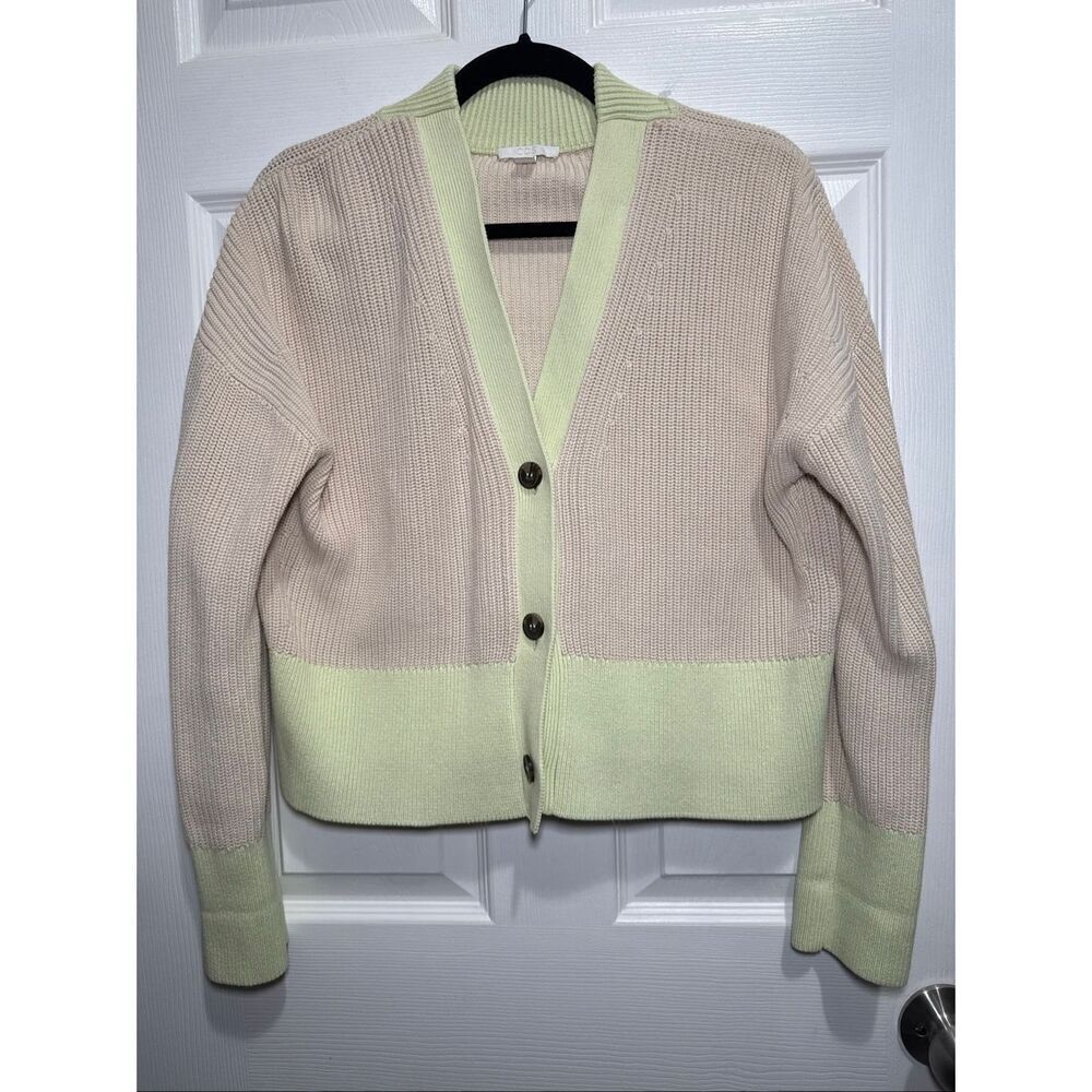 COS Jacquard knit cardigan XS